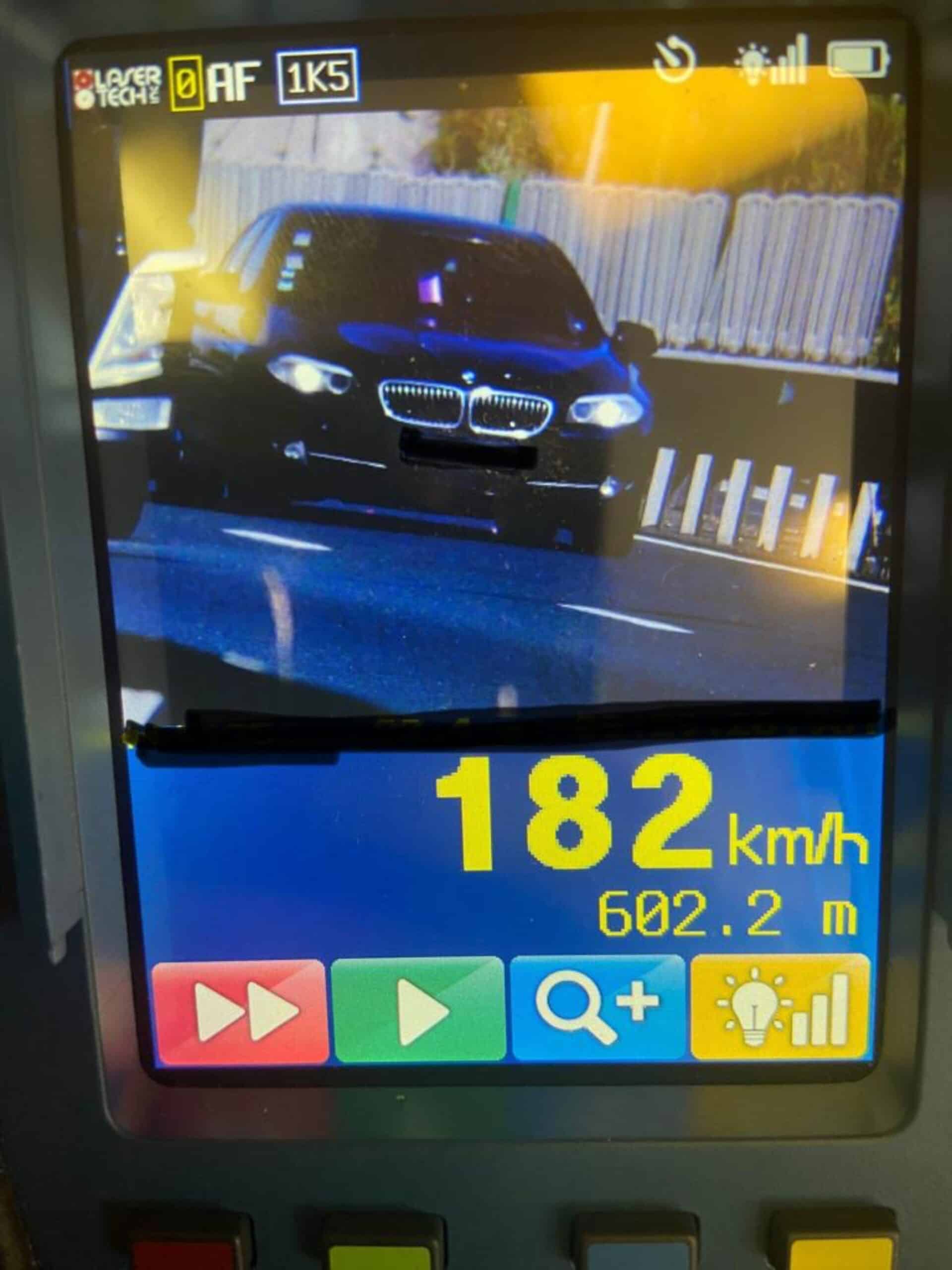 Un șofer începător a condus ca Schumacher pe autostradă la Sibiu