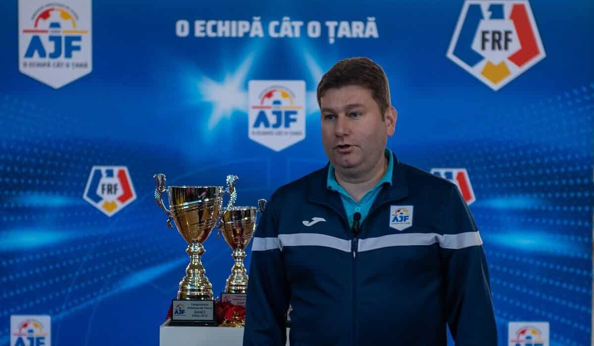 Antrenament de fotbal, imagine de arhivă AJF Sibiu
