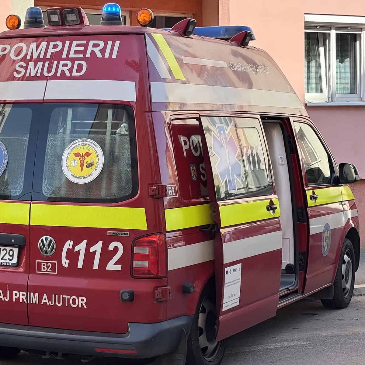 Femeie căzută într-un canal pe o stradă din Sibiu: a suferit răni serioase