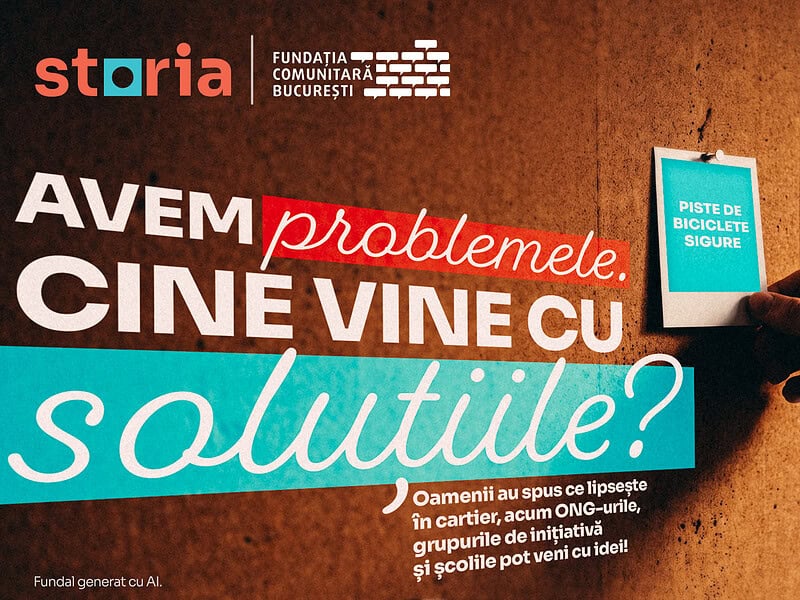 Cartierul Perfect - program Storia si Fundatia Comunitara Bucuresti pentru finantarea proiectelor din cartiere