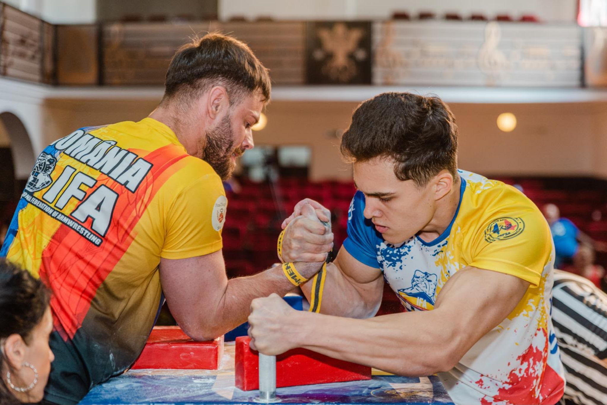 Fost militar, antrenor de fitness și sportiv de elită: Alex, singurul român prezent la Campionat Mondial de Skandenberg / foto 