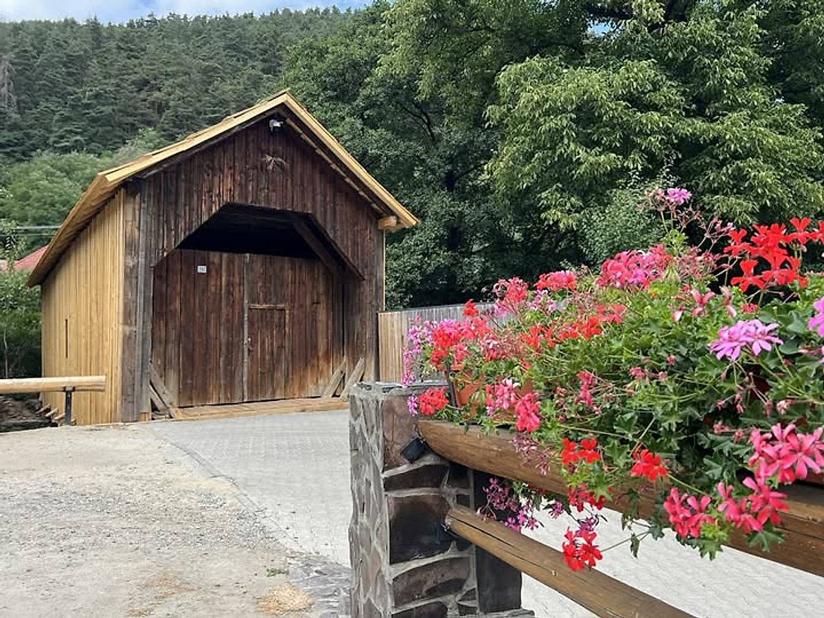 podul acoperit gura râului