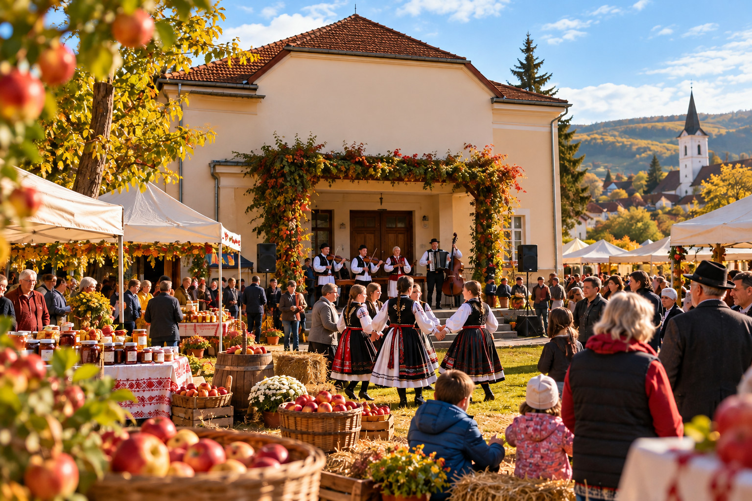 Festival nou în județul Sibiu: la Ighișu Vechi, mărul aduce împreună muzică, povești și tradiții