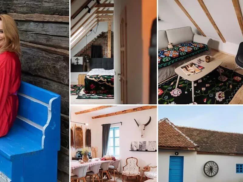 De la tartă cu mere și socată la sarmale și gulaș: ce primesc la masă turiștii care se cazează la „A lu’ Escana” din Porumbacu / video