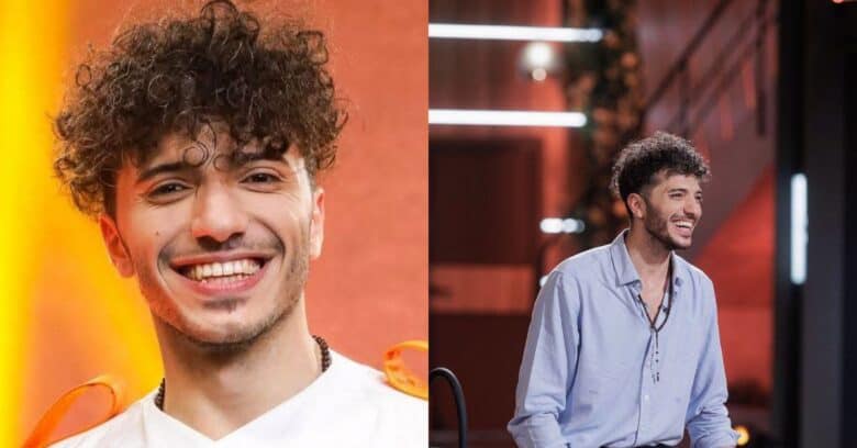 Concurentul Habibi, zâmbind în studioul MasterChef